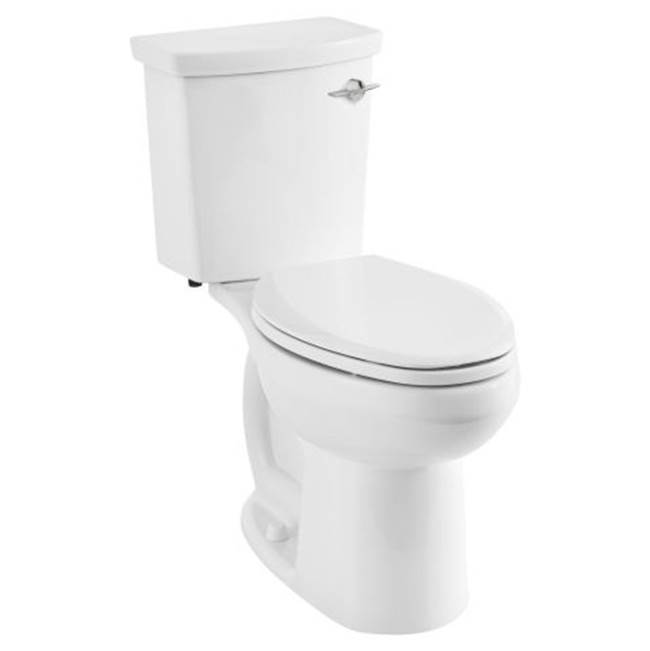 American Standard Canada H2Option® ADA Two-Piece Dual Flush 1.28 gpf/4.8 Lpf and 0.92 gpf/3.5 Lpf Chair Height Right-Hand Trip Lever Elongated Toilet Less Seat